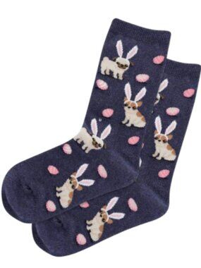 Kids HOTSOX Crew Socks NWT | Easter Dogs Socks